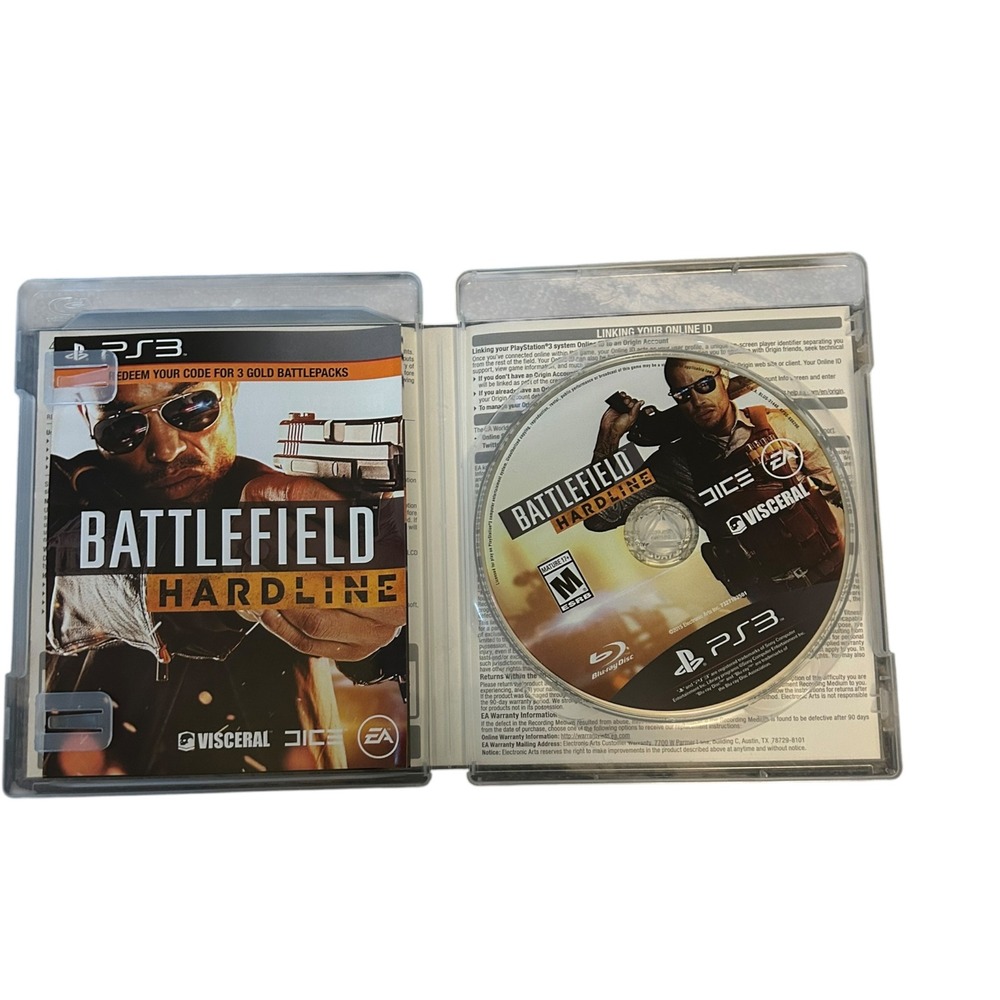 Battlefield Hardline (Sony PlayStation 3, PS3) - Complete CIB Black Label